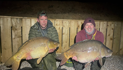 A 28 lb carp from La Fonte, Stewart Willmer, Apr 2023
