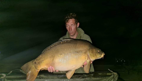 A carp from La Fonte, Glen Stark, Oct 2021