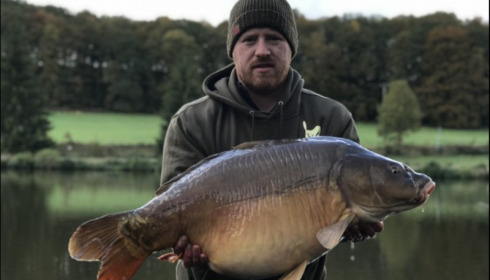 A 32 lb 4 oz carp from La Fonte, Andy, Nov 2019