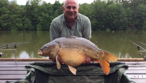A carp from La Fonte, Simon Dowsett, Aug 2017