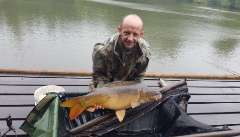 A carp from La Fonte, Stephen Richards, Sep 2017