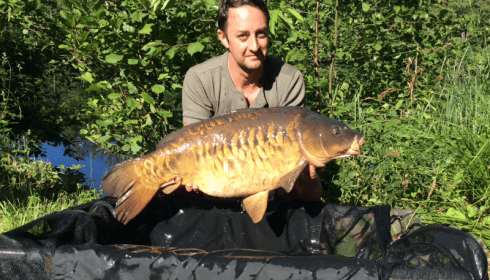 A 32 lb carp from La Fonte, Steven Dawson, Jun 2017