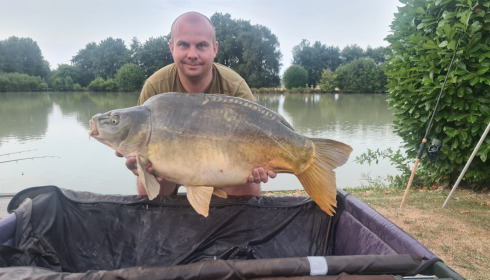 A 39 lb fish from Landes, Jul 2022