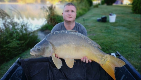 A 26 lb 7 oz carp from Landes, Sep 2018