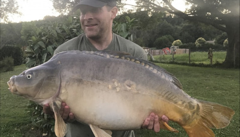 A 31 lb carp from Landes, Chris Palmer, Jul 2018
