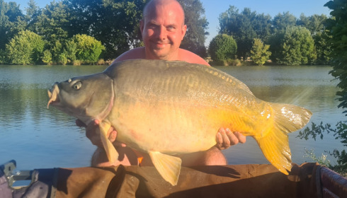 A 38 lb 12 oz fish from Landes, Jul 2022
