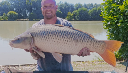 A 29 lb 8 oz carp from Landes, paul Kenny, Aug 2022