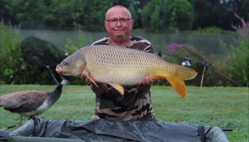 A 30 lb 1 oz carp from Landes, David Robinson, Jul 2018