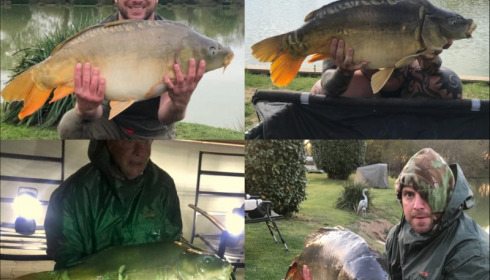 A 45 lb 5 oz carp from Landes, Luke Spoons, Apr 2019