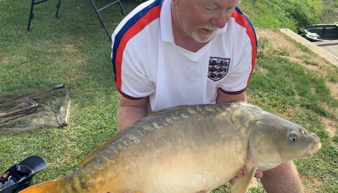 A 37 lb fish from Landes, Mirror, May 2022