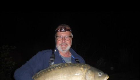 A 30 lb 7 oz carp from Landes, John Rainer, May 2019