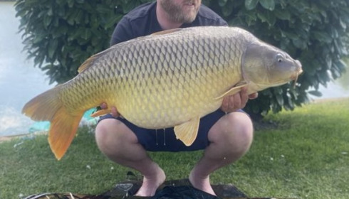 A 40 lb fish from Landes, 40lb Common, Apr 2023