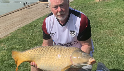 A 33 lb fish from Landes, Common, May 2022