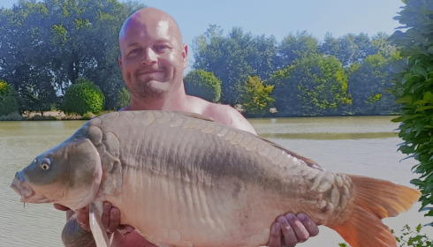 A 27 lb 14 oz carp from Landes, paul Kenny, Jul 2022