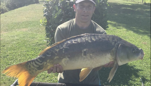 A 24 lb 10 oz carp from Landes, Chris Palmer, Jul 2018