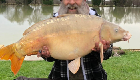 A 46 lb carp from Landes, Lee, Mar 2022