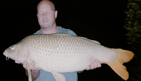 A 32 lb 2 oz carp from Landes, paul Kenny, Jul 2022