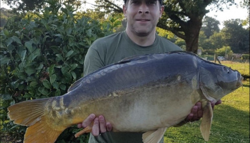 A 28 lb 14 oz carp from Landes, Chris Palmer, Jul 2018