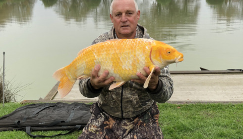 A 22 lb carp from Landes, Additional Stocking, Dec 2021
