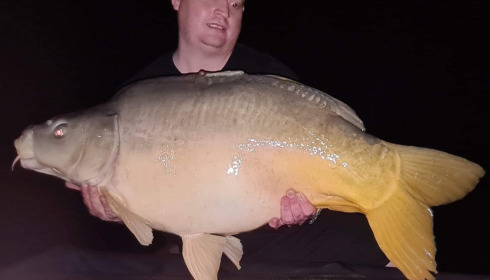 A 39 lb carp from Landes, Mark Hoggins, Oct 2022