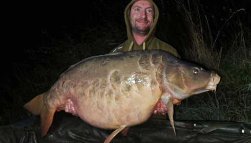 A 65 lb 4 oz carp from Laroussi, Nov 2022