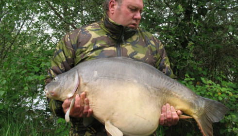 A 50 lb 8 oz carp from Laroussi, Apr 2014