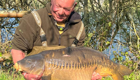A 53 lb 4 oz carp from Laroussi, Apr 2023