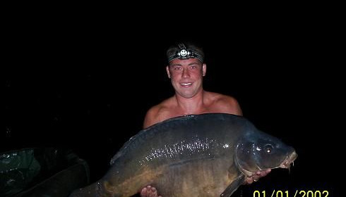 A 48 lb 6 oz carp from Laroussi, Aug 2007