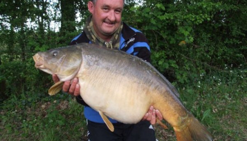 A 34 lb 7 oz carp from Laroussi, May 2010
