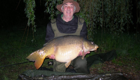 A 48 lb 4 oz carp from Laroussi, Apr 2014