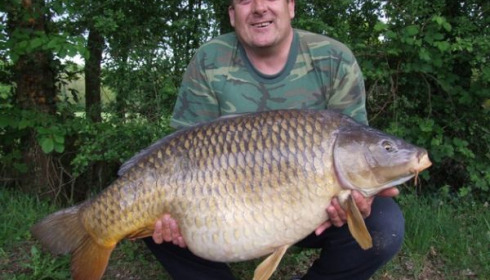 A 45 lb 6 oz carp from Laroussi, May 2010