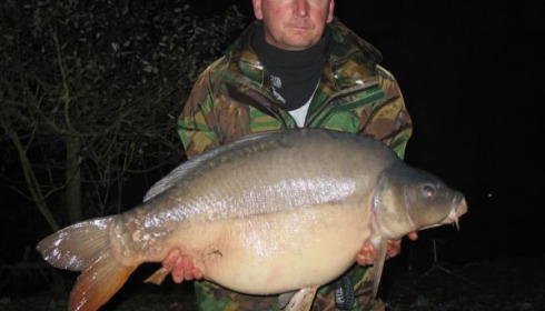 A 48 lb carp from Laroussi, Nov 2008
