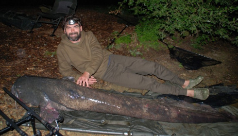 A 175 lb catfish from Laroussi, Jun 2018