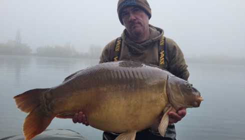 A 51 lb carp from Laroussi, Sébastien, Nov 2022