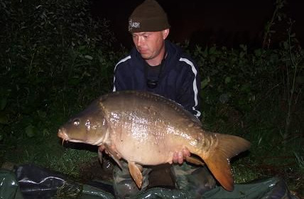 A 33 lb 4 oz carp from Laroussi, May 2007