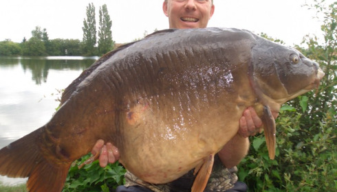 A 52 lb carp from Laroussi, Paul - Laroussi, Jul 2012