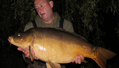 A 39 lb 12 oz carp from Laroussi, Tim Savage, May 2014