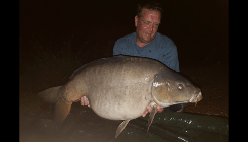 A 50 lb 10 oz carp from Laroussi, Joe Charnock, May 2017