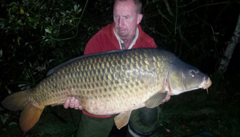 A 40 lb carp from Laroussi, Tony Richards, Oct 2016