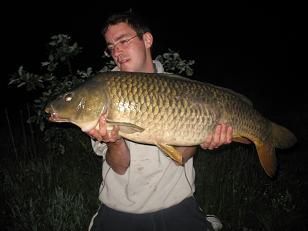A 25 lb carp from Laroussi, May 2007