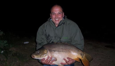 A 28 lb 8 oz carp from Laroussi, Pb, May 2007