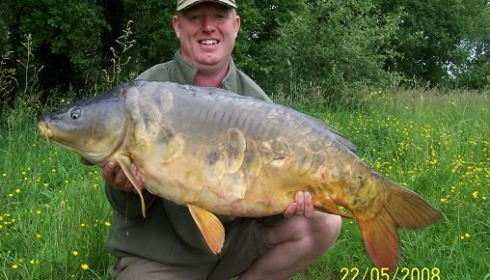 A 35 lb carp from Laroussi,  ! ! ! , May 2008