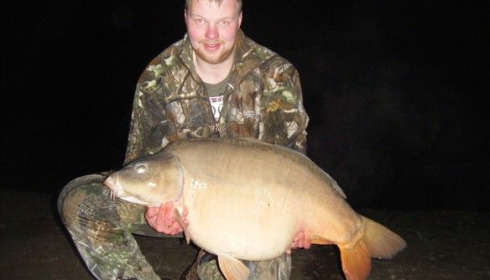 A 55 lb 7 oz carp from Laroussi, Mar 2010