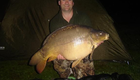 A 34 lb 8 oz carp from Laroussi, May 2008