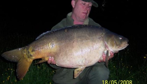 A 40 lb 8 oz carp from Laroussi, May 2008