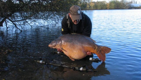 A 69 lb carp from Laroussi, Andy Cooper, Nov 2013