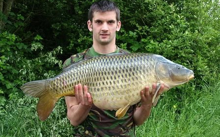 A 31 lb carp from Laroussi, May 2008