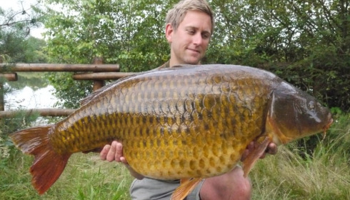 A 38 lb carp from Laroussi, Rob Johnson, Jun 2012