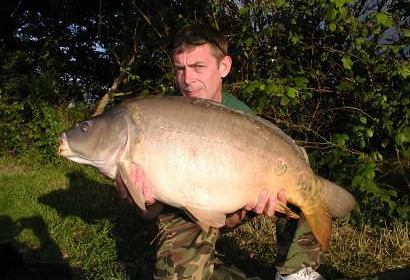 A 27 lb 12 oz carp from Laroussi, Jun 2007