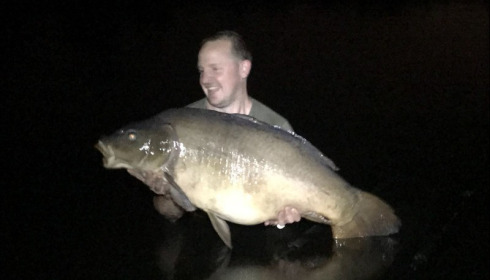 A 54 lb 12 oz carp from Laroussi, Brett Cooney, Aug 2018